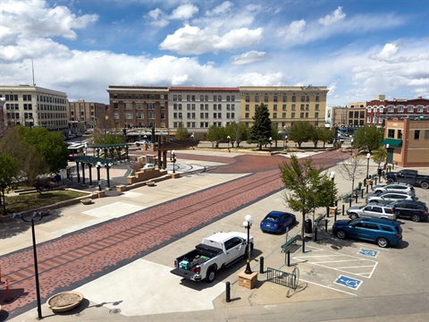 The Depot Plaza in Cheyenne.