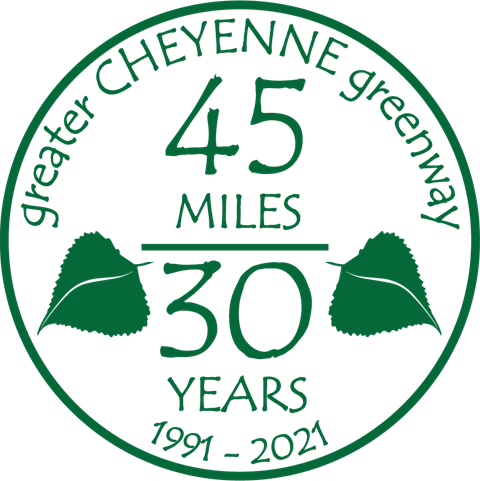 Cheyenne Greenway 30 Year logo
