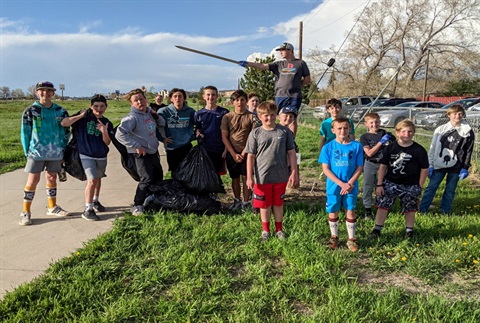 Cheyenne Youth Lacrosse Greenway Clean-up