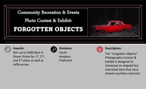 “Forgotten Objects” Photo Contest & Exhibit