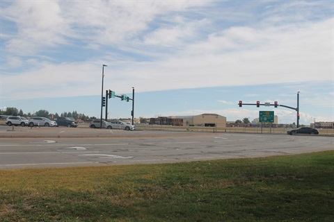 The intersection of Yellowstone Road and Central Avenue.