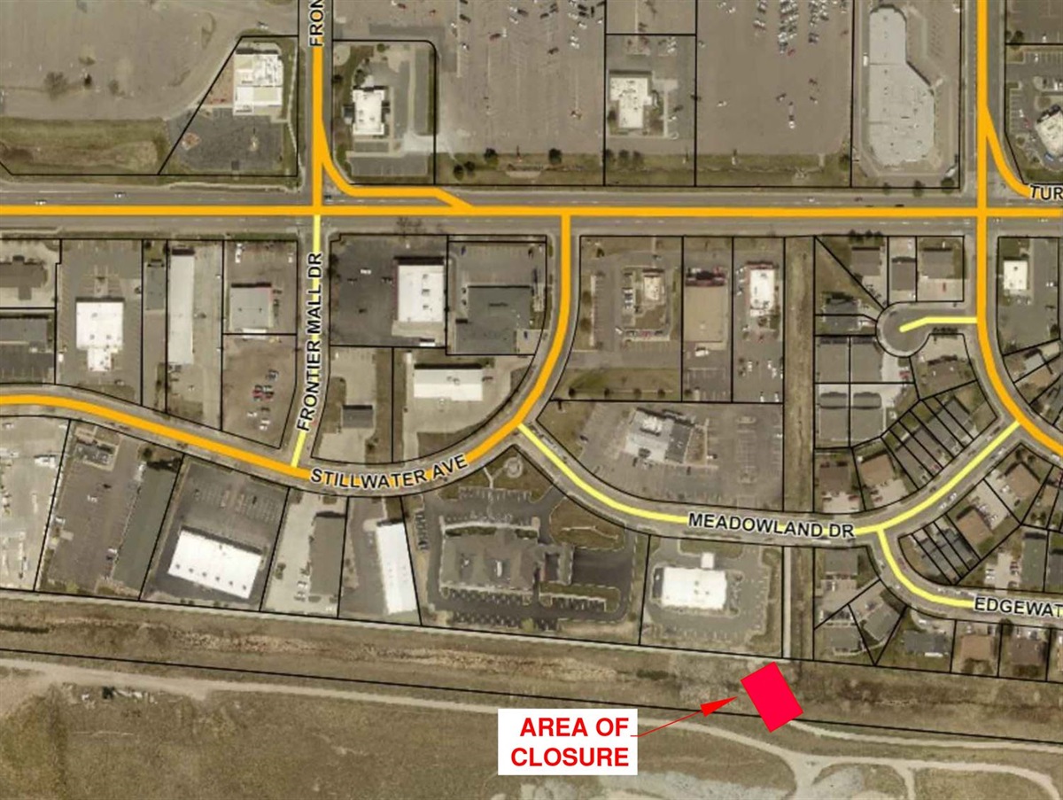 Greater Cheyenne Greenway Temporary Closure from April 1014 City of Cheyenne