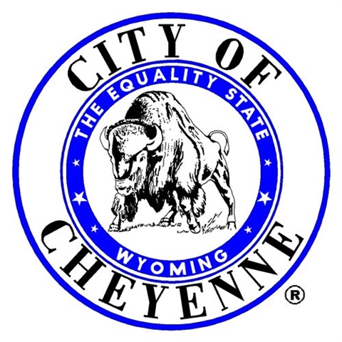 City of Cheyenne Logo in Blue and Black