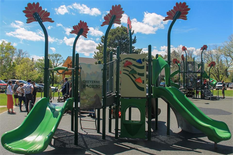 LWCF Grant Funds Playground Equipment for South Lions Park City